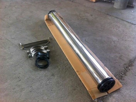 Stainless steel membrane shell/