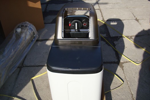 Household water softener/