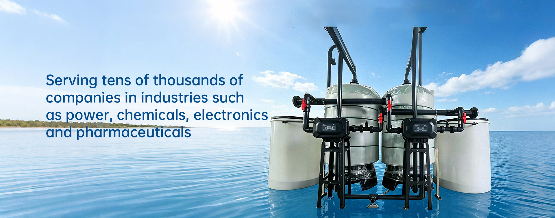 Serving tens of thousands of companies in industries such as power,chemicals, electronicsand pharmaceuticals