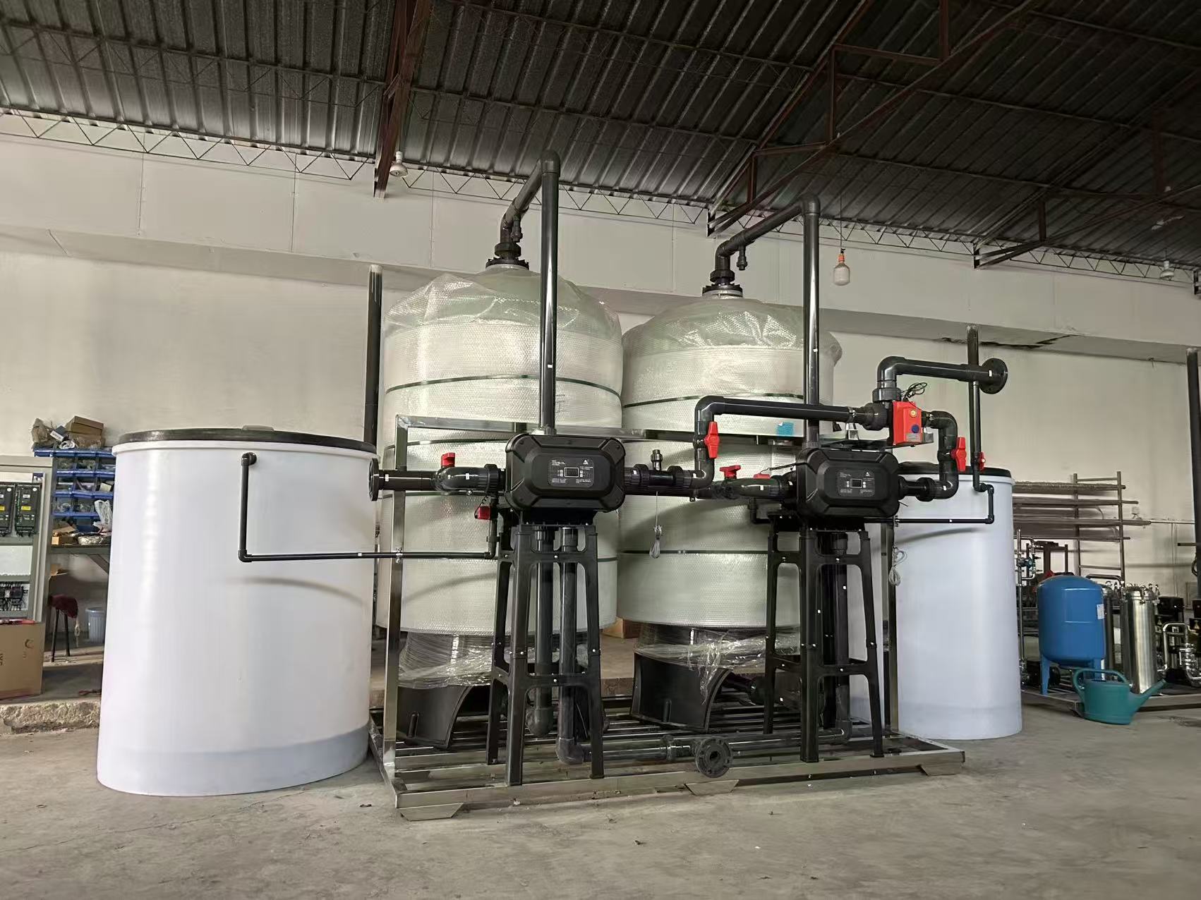 Softened water equipment